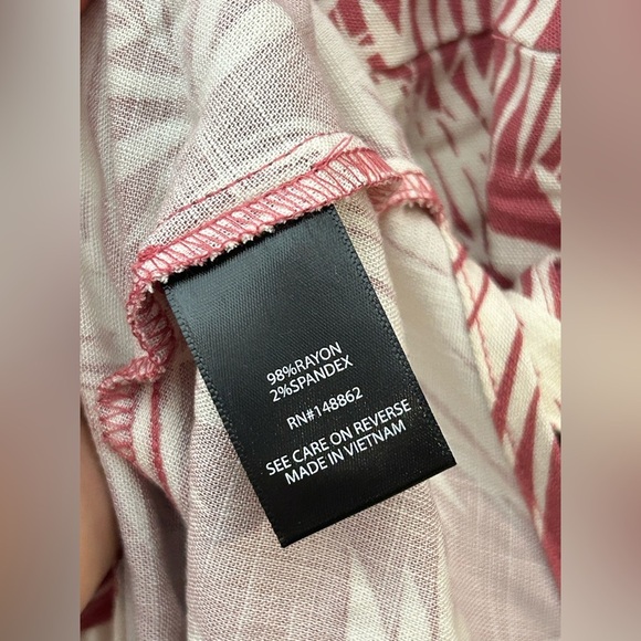 New! Torrid Shaded Palms Tropical Button Up Belted Dress - Picture 11 of 13